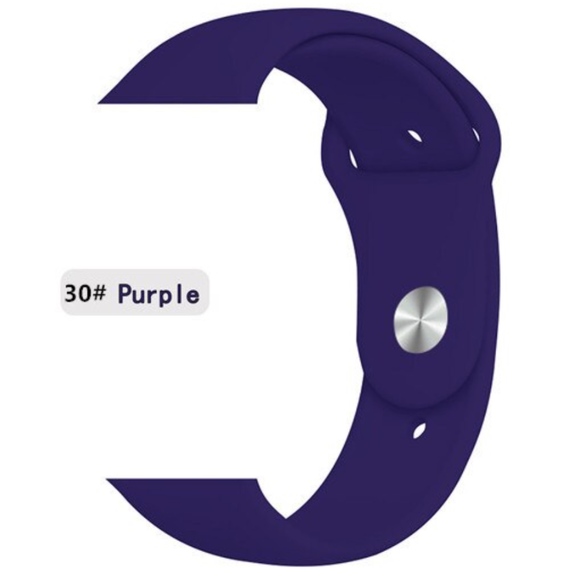 Accessories - NEW PURPLE Silicone Band For Apple Watch